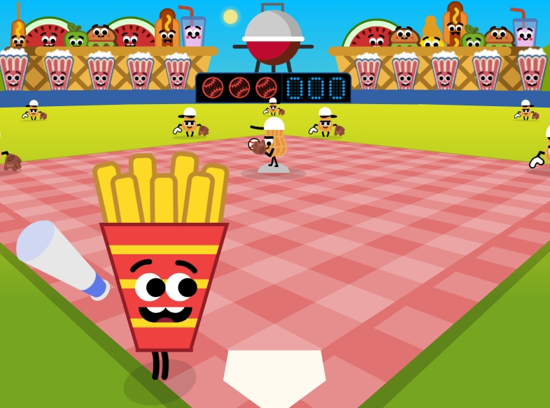 Doodle Baseball Gameplay